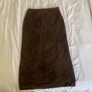 Leather Lord & Taylor Skirt Vintage